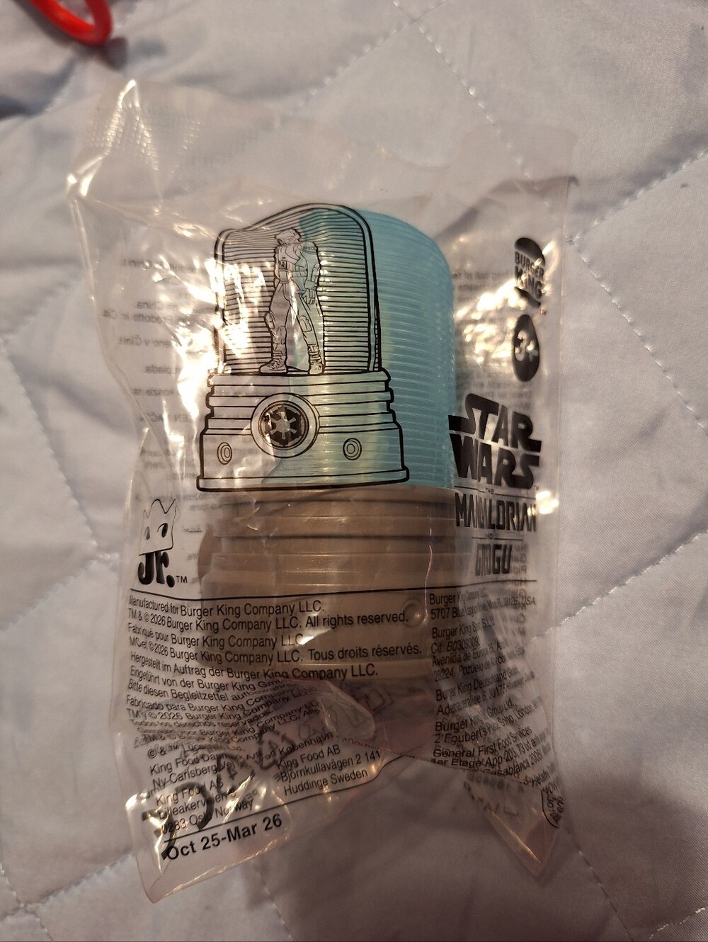 Burger King Star Wars The Mandalorian & Grogu King Jr Meal Toy  Stormtrooper New